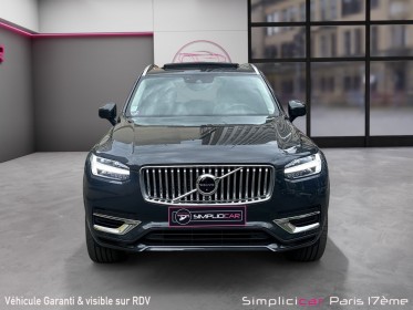 Volvo xc90 recharge t8 awd 30387 ch geartronic 8 7pl inscription luxe occasion paris 17ème (75)(porte maillot) simplicicar...