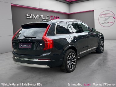 Volvo xc90 recharge t8 awd 30387 ch geartronic 8 7pl inscription luxe occasion paris 17ème (75)(porte maillot) simplicicar...