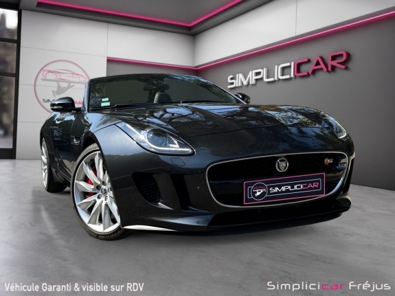 Jaguar f-type cabriolet v6 s 3.0 380 suralimente a occasion simplicicar frejus  simplicicar simplicibike france