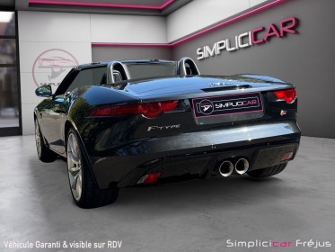 Jaguar f-type cabriolet v6 s 3.0 380 suralimente a occasion simplicicar frejus  simplicicar simplicibike france