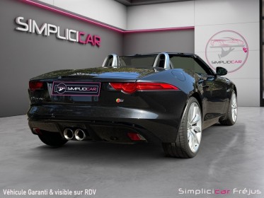 Jaguar f-type cabriolet v6 s 3.0 380 suralimente a occasion simplicicar frejus  simplicicar simplicibike france