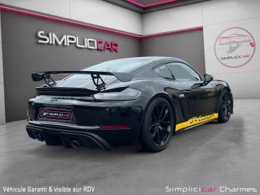 Porsche 718 cayman gt4 4.0i gt4 420 ch // garantie 12 mois occasion simplicicar charmes simplicicar simplicibike france