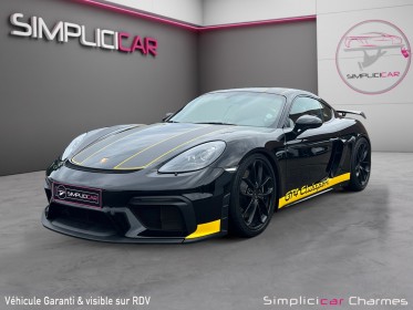 Porsche 718 cayman gt4 4.0i gt4 420 ch // garantie 12 mois occasion simplicicar charmes simplicicar simplicibike france