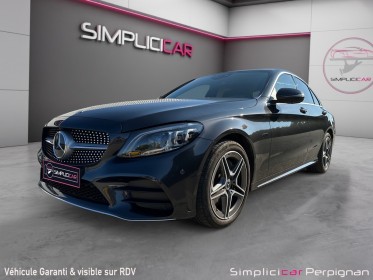 Mercedes classe c 300 de facelift 9g-tronic amg line gps cuir carplay garantie constructeur occasion simplicicar perpignan ...