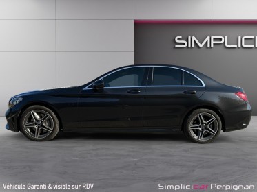 Mercedes classe c 300 de facelift 9g-tronic amg line gps cuir carplay garantie constructeur occasion simplicicar perpignan ...