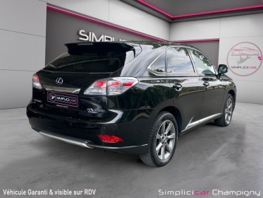 Lexus rx 450h 3.5 v6 299 awd pack président e-cvt - camera - toit panoramique - cuir chauffant occasion champigny-sur-marne...