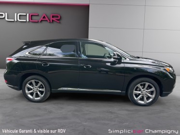 Lexus rx 450h 3.5 v6 299 awd pack président e-cvt - camera - toit panoramique - cuir chauffant occasion champigny-sur-marne...