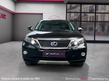 Lexus rx 450h 3.5 v6 299 awd pack président e-cvt - camera - toit panoramique - cuir chauffant occasion champigny-sur-marne...