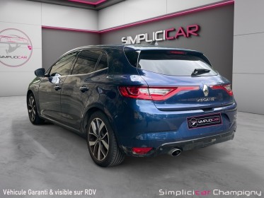 Renault megane iv berline tce 130 energy edc intens - toit ouvrant - bose - affichage tête haute occasion...