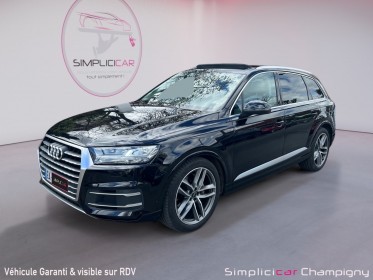 Audi q7 q7 3.0 v6 tdi 272 cv quattro 7 places avus - toit ouvrant - bose - jantes rs - full options occasion...