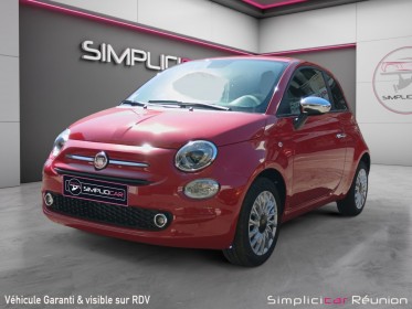 Fiat 500 my23 1.0 70 ch hybride bsg s/s red occasion réunion ville st pierre simplicicar simplicibike france