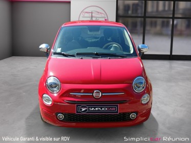 Fiat 500 my23 1.0 70 ch hybride bsg s/s red occasion réunion ville st pierre simplicicar simplicibike france