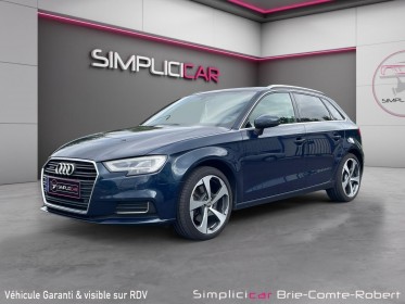 Audi a3 sportback 2.0 tdi 184 s tronic 7 quattro design luxe volant alcantara occasion simplicicar brie-comte-robert...