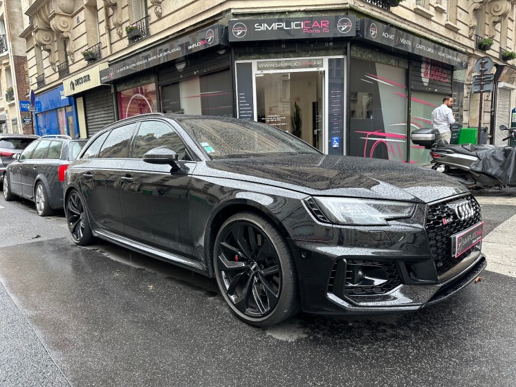 Audi rs4 avant v6 2.9 tfsi 450 ch tiptronic 8 vmax malus paye occasion paris 15ème (75) simplicicar simplicibike france