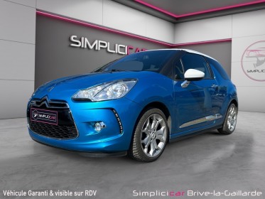 Citroen ds3 e-hdi 90 so chic occasion simplicicar brive la gaillarde  simplicicar simplicibike france