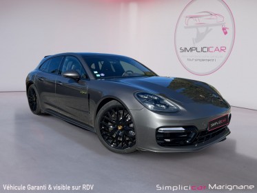 Porsche panamera 4 v6 3.0 462 hybrid sport turismo-suivi complet porsche-full options-full cuir/toit pano ouvrant occasion...