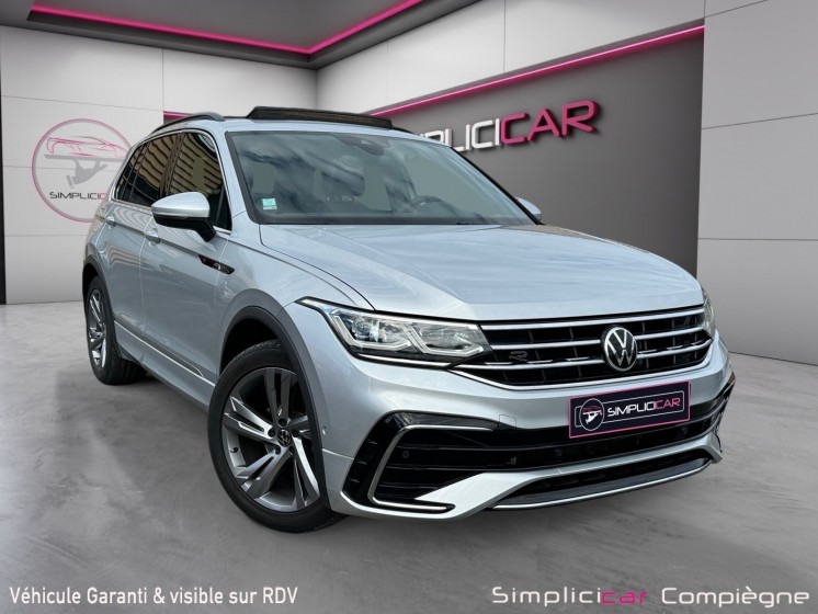 Volkswagen tiguan 2.0 tdi 150ch dsg7 r-line exclusive occasion simplicicar compiegne simplicicar simplicibike france