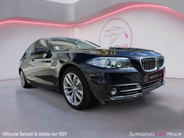 Bmw serie 5 f10 lci 520d xdrive 190 ch lounge occasion  simplicicar vaucresson nice - pfvauto simplicicar simplicibike france