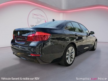 Bmw serie 5 f10 lci 520d xdrive 190 ch lounge occasion  simplicicar vaucresson nice - pfvauto simplicicar simplicibike france