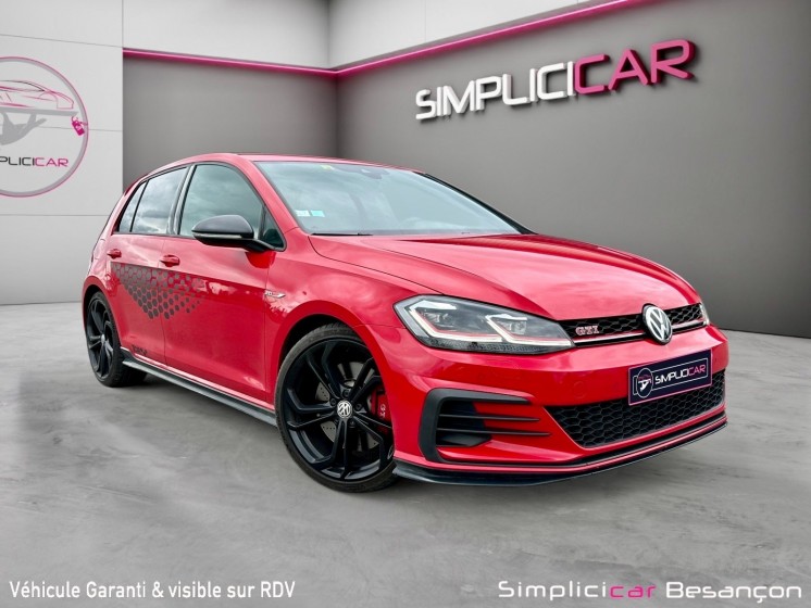 Volkswagen golf 2.0 tsi 290ch dsg7 7 gti tcr occasion simplicicar besanÇon simplicicar simplicibike france