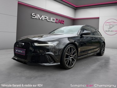 Audi rs6 avant performance v8 4.0 tfsi 605 quattro tiptronic - toit ouvrant occasion champigny-sur-marne (94) simplicicar...