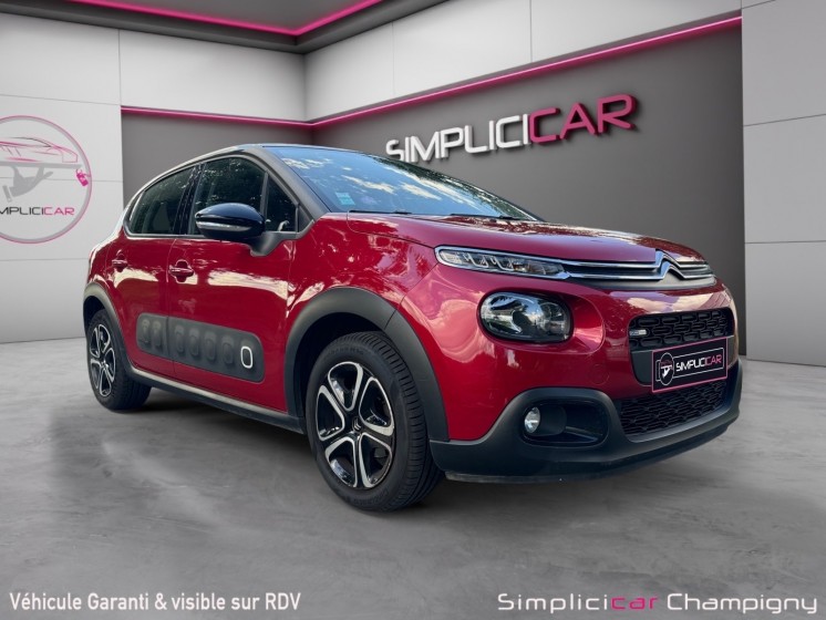 Citroen c3 c3 puretech 82 feel edition - climatisation - carplay occasion champigny-sur-marne (94) simplicicar simplicibike...