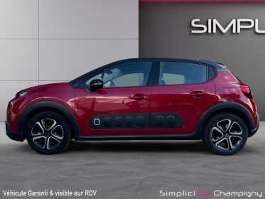 Citroen c3 c3 puretech 82 feel edition - climatisation - carplay occasion champigny-sur-marne (94) simplicicar simplicibike...