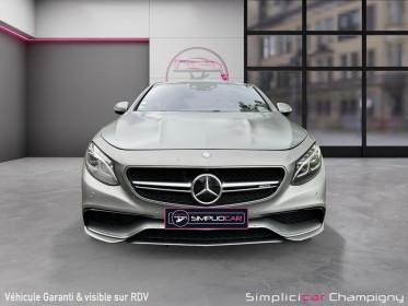 Mercedes classe s coupe 63 mercedes-amg 4matic - caméra 360 - burmester - affichage tête haute occasion champigny-sur-marne...