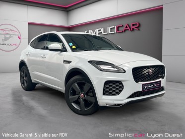 Jaguar e-pace 2.0 d - 150 ch awd bva r-dynamic chequered flag - garantie 12 mois occasion simplicicar lyon ouest simplicicar...