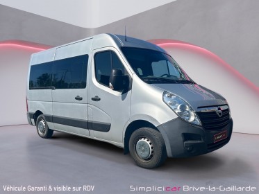 Opel movano combi c3500 l2h2 2.3 cdti 145 ch bi-turbo start/stop 9 places tva récupérable occasion simplicicar brive la...