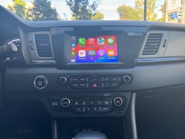 Kia niro 1.6 gdi hybride 141ch dct6 design carplay, caméra recul, sièges cuir electriques, garantie 12 mois occasion...