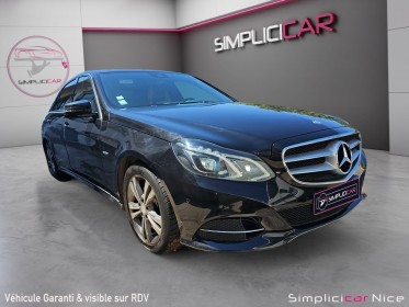 Mercedes classe e 200 d 9g-tronic executive occasion  simplicicar vaucresson nice - pfvauto simplicicar simplicibike france