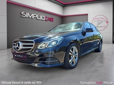 Mercedes classe e 200 d 9g-tronic executive occasion  simplicicar vaucresson nice - pfvauto simplicicar simplicibike france