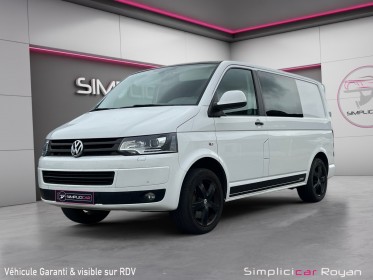 Volkswagen transporter fourgon procab 5 places 2.0 tdi 140 ch edition 25 dsg7 garantie 12 mois occasion simplicicar royan...