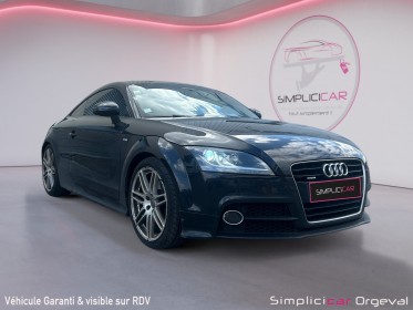 Audi tt coupe ambition luxe 2.0 tdi 170 ch quattro- occasion simplicicar orgeval  simplicicar simplicibike france