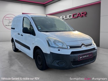 Citroen berlingo fourgon 20 l1 hdi 90 fap court 625 kg confort occasion avignon (84) simplicicar simplicibike france