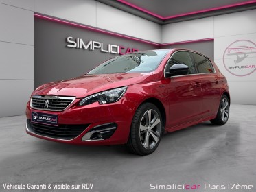 Peugeot 308 1.2 130ch ss bvm6 gt line / garantie 12 mois / courroie changÉe / entretien complet peugeot / camÉra de recul...