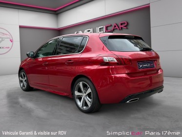 Peugeot 308 1.2 130ch ss bvm6 gt line / garantie 12 mois / courroie changÉe / entretien complet peugeot / camÉra de recul...