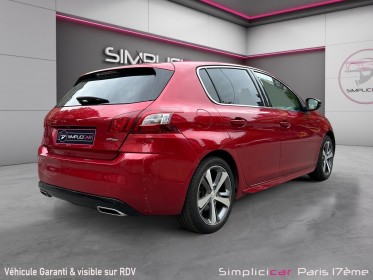 Peugeot 308 1.2 130ch ss bvm6 gt line / garantie 12 mois / courroie changÉe / entretien complet peugeot / camÉra de recul...