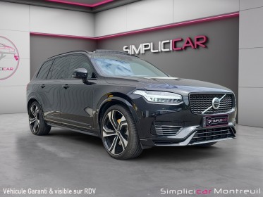 Volvo xc90 recharge t8 awd 310145 ch geartronic 8 7pl r-design occasion montreuil (porte de vincennes)(75) simplicicar...