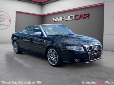 Audi a4 cabriolet 2.0 tdi 140 dpf s line occasion simplicicar pau simplicicar simplicibike france