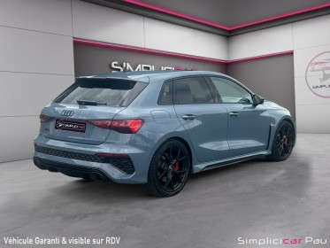 Audi rs3 sportback 2.5 tfsi 400 s tronic 7 quattro occasion simplicicar pau simplicicar simplicibike france