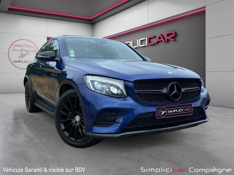 Mercedes glc coupe 220 d 9g-tronic 4matic fascination- cam- to - son burmester occasion simplicicar compiegne simplicicar...