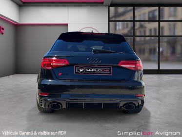 Audi rs3 sportback 400ch. s-tronic 7 quattro - noir mythic / État neuf / toit pano. ouvrant / suivi complet audi occasion...