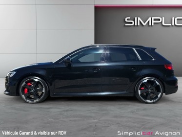 Audi rs3 sportback 400ch. s-tronic 7 quattro - noir mythic / État neuf / toit pano. ouvrant / suivi complet audi occasion...