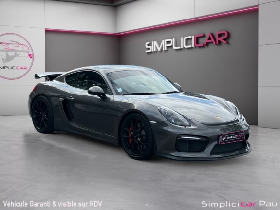 Porsche cayman gt4 3.8i 385 pack club sport bvm6 occasion simplicicar pau simplicicar simplicibike france