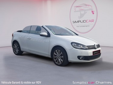 Volkswagen golf cabriolet 2.0 tdi 140 fap bluemotion technology dsg6 courroie distribution  disques et plaquettes changees......