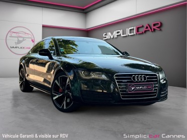 Audi a7 sportback v6 3.0 tdi clean 245 quattro avus s tronic 7 occasion cannes (06) simplicicar simplicibike france