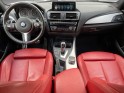 Bmw serie 1 f20 lci m140i xdrive 340 ch a/garantie 12 mois/cuir rouge/carplay/toit ouvrant/franchissement de ligne/feux led...