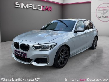 Bmw serie 1 f20 lci m140i xdrive 340 ch a/garantie 12 mois/cuir rouge/carplay/toit ouvrant/franchissement de ligne/feux led...